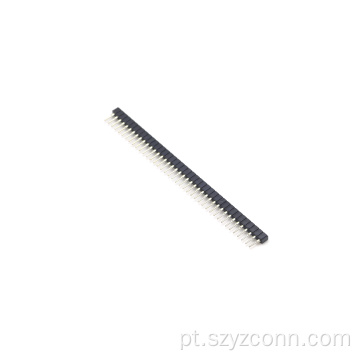 Conector fêmea usinado com passo de 2,0 mm 40P